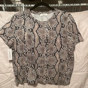 Babaton BNWT XL Everyday Top in coal grey/ graphite